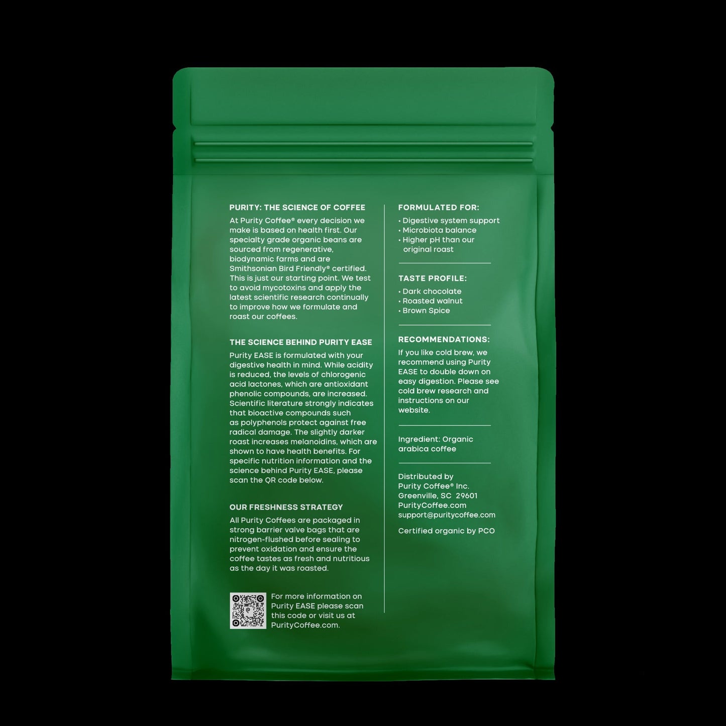EASE: Dark Roast Whole Bean Coffee